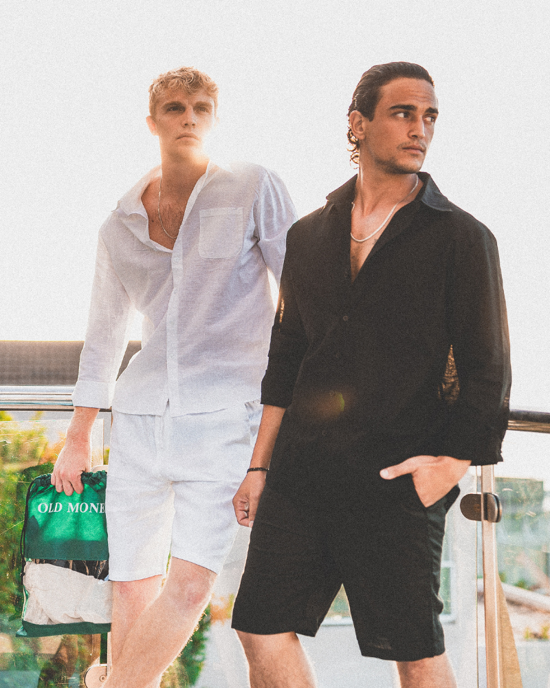 Linen Summer Shorts in Classic Fit