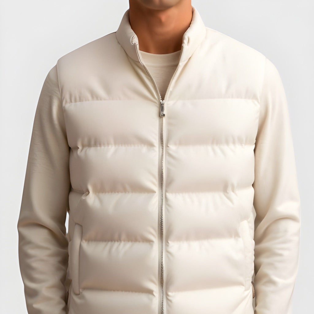 Elegant Down-Filled Adult Sleeping Bag and Blanket