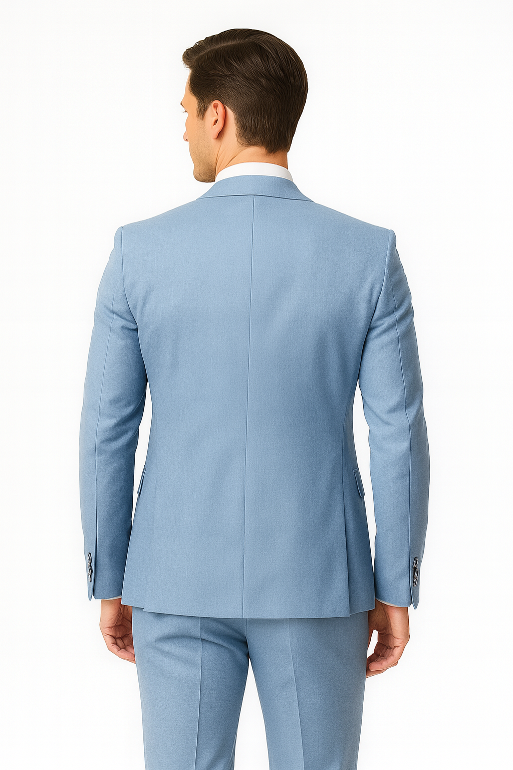 Tailored Summer Suit in Classic Navy