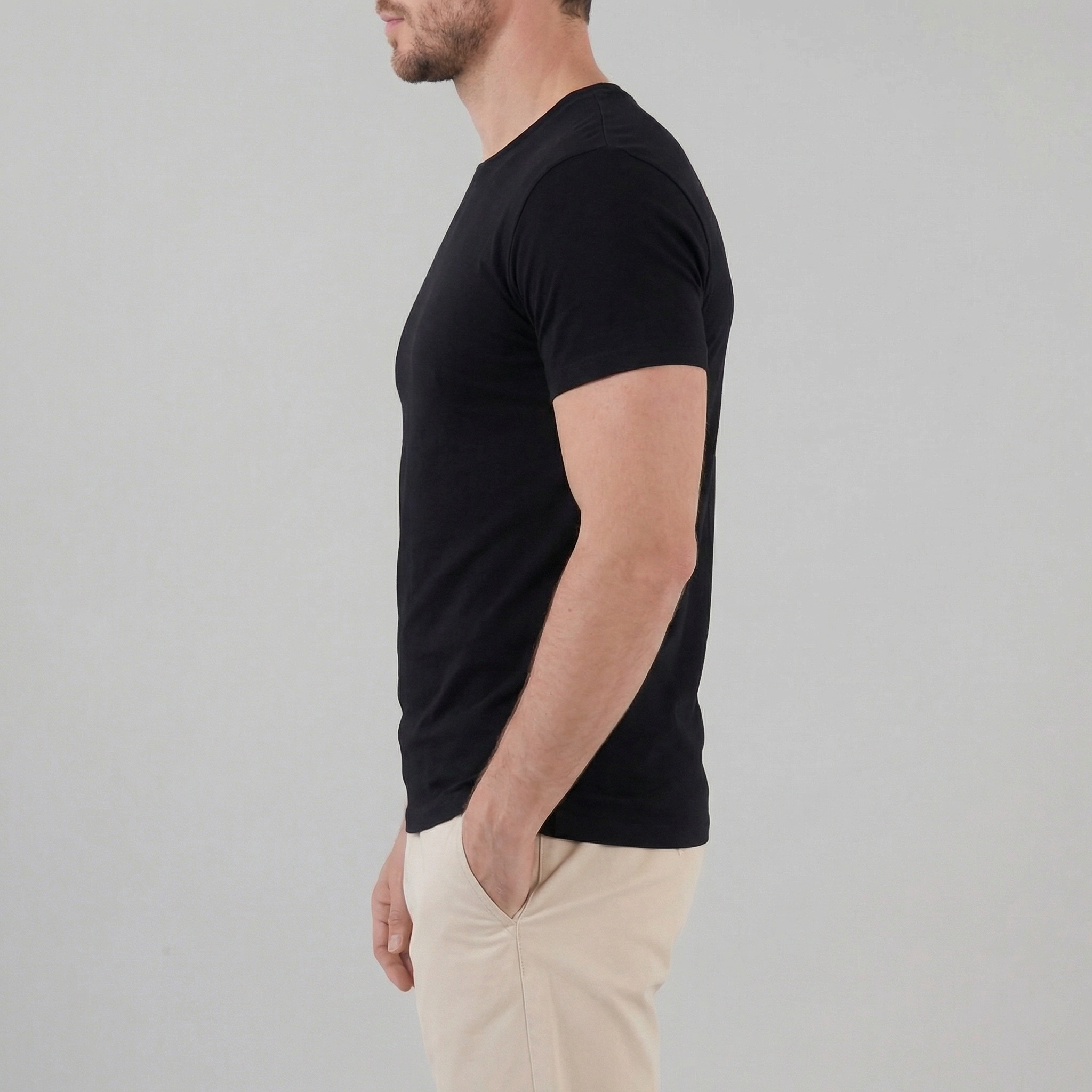 Refined Slim Fit T-Shirt in Classic White