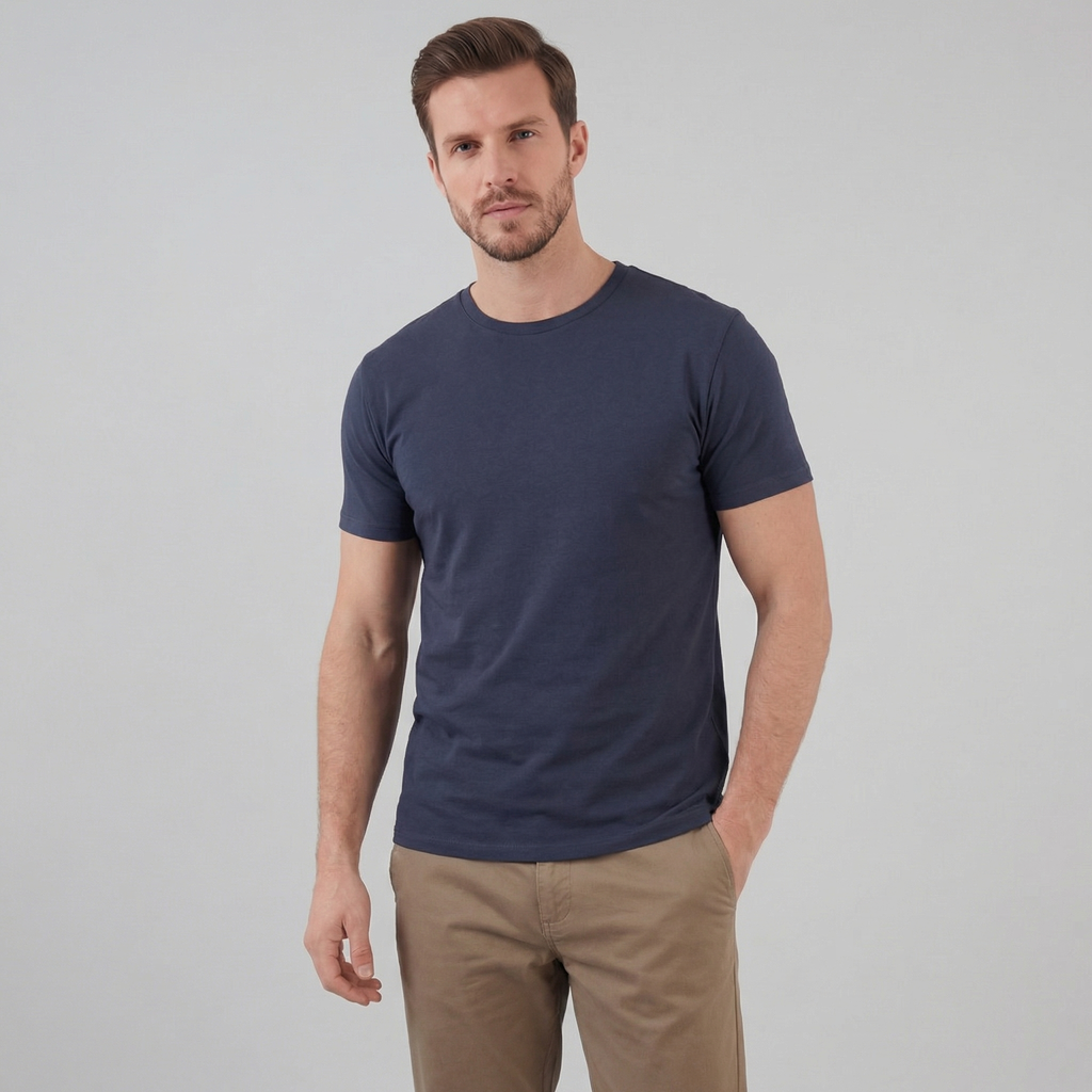 Refined Slim Fit T-Shirt in Classic White