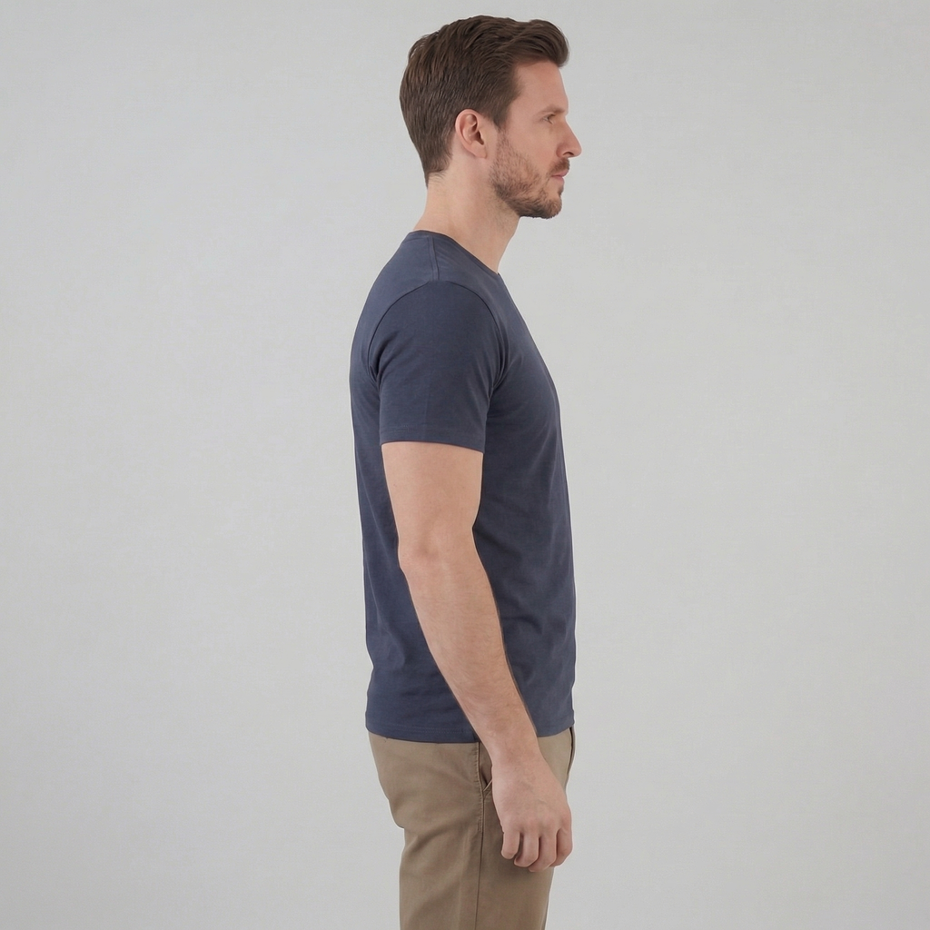 Refined Slim Fit T-Shirt in Classic White