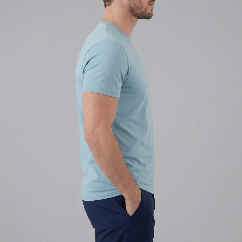 Refined Slim Fit T-Shirt in Classic White