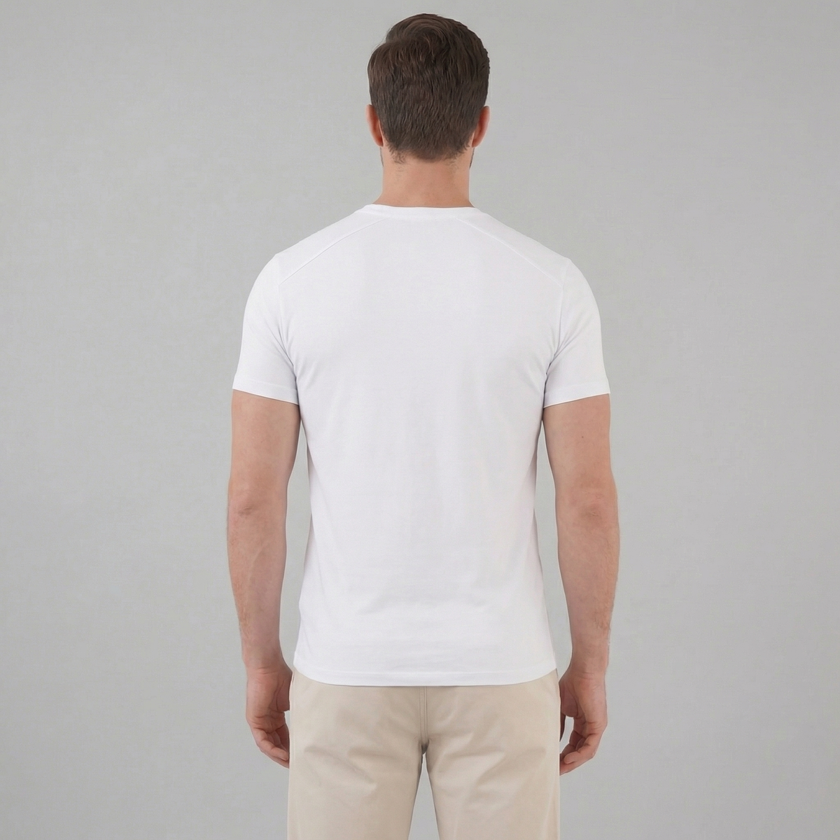 Refined Slim Fit T-Shirt in Classic White