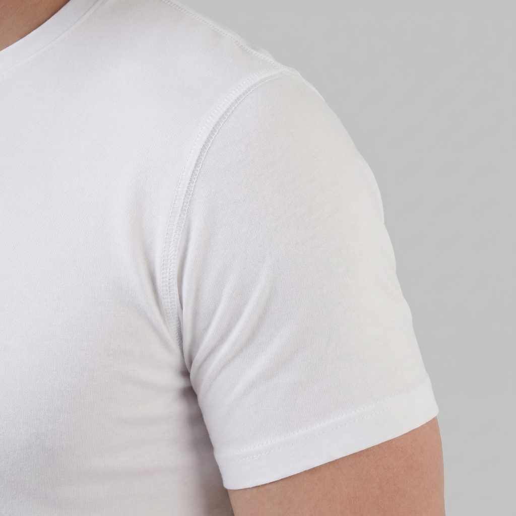 Refined Slim Fit T-Shirt in Classic White