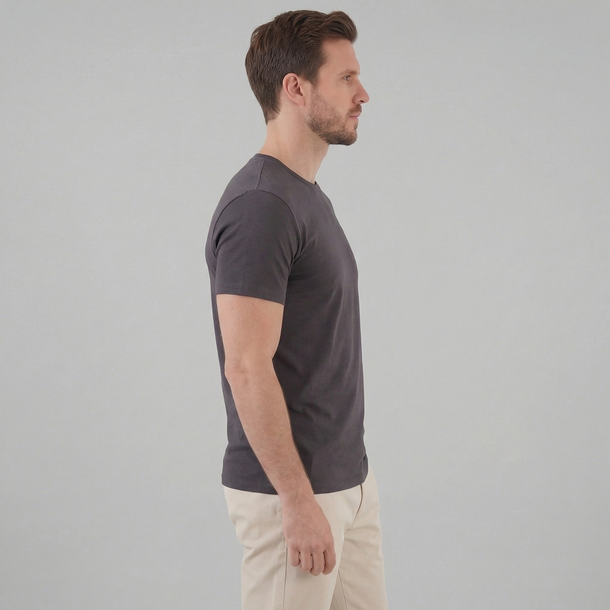 Refined Slim Fit T-Shirt in Classic White