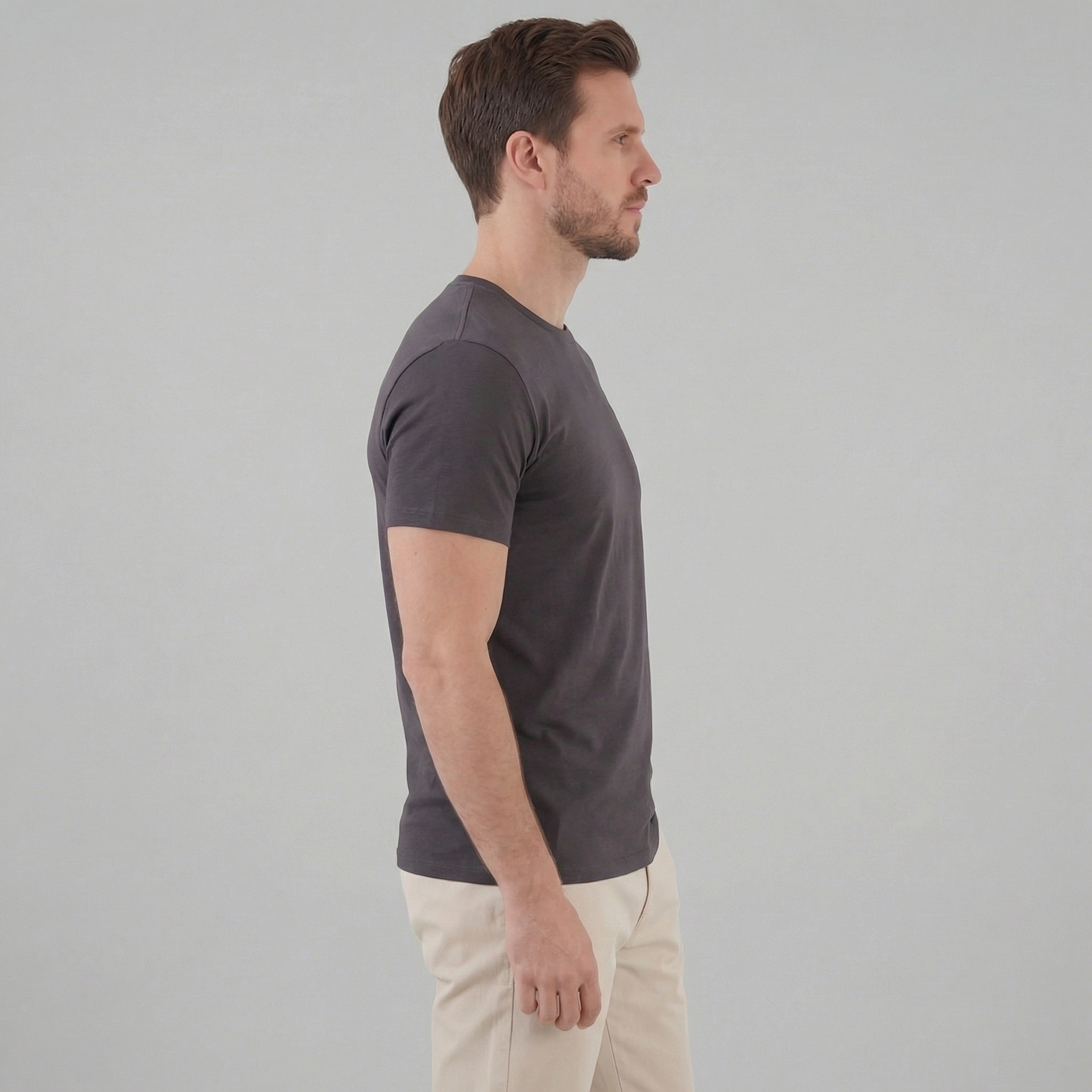 Refined Slim Fit T-Shirt in Classic White