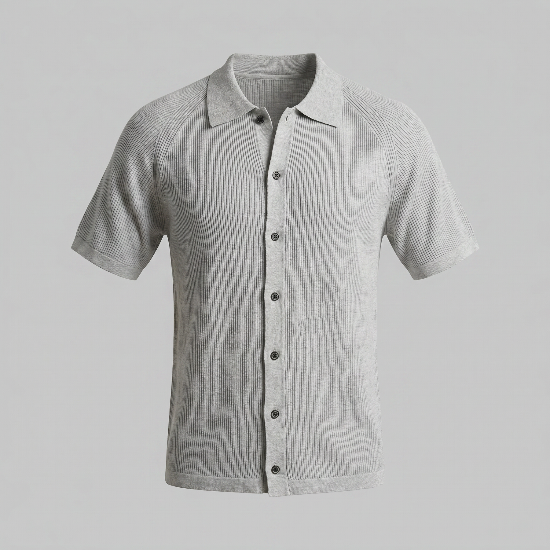 Timeless Long Sleeve Polo in Classic Navy