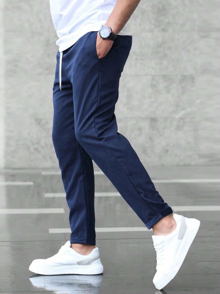 Refined Stretch Trousers for Gentlemen