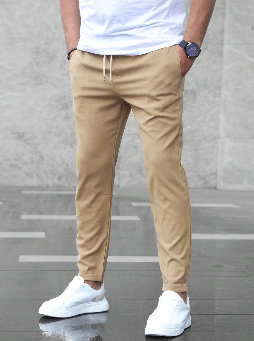 Refined Stretch Trousers for Gentlemen