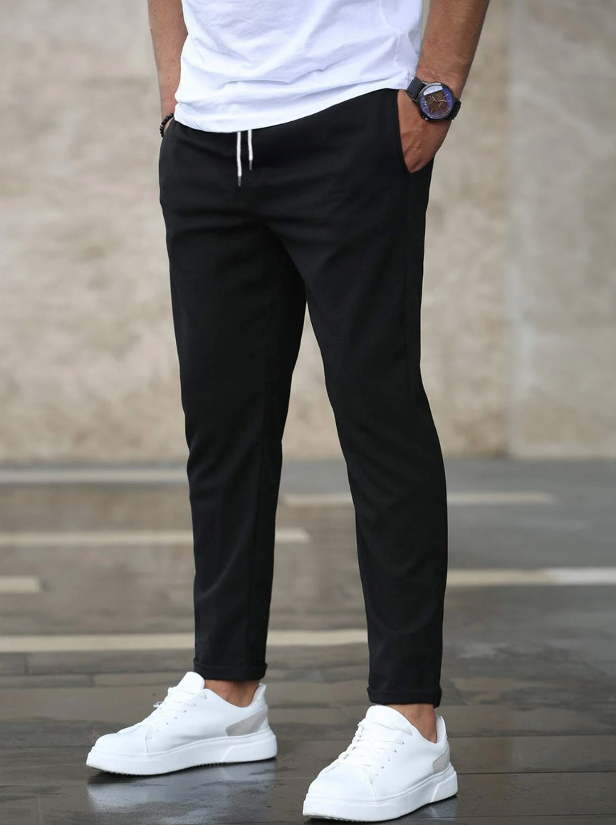 Refined Stretch Trousers for Gentlemen