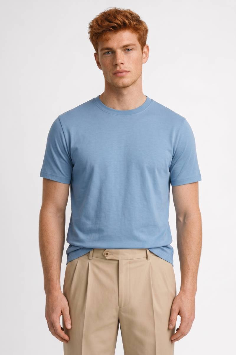 Classic Crew Neck T-Shirt in Soft Cotton