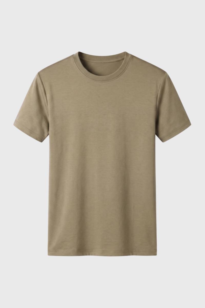 Classic Crew Neck T-Shirt in Soft Cotton