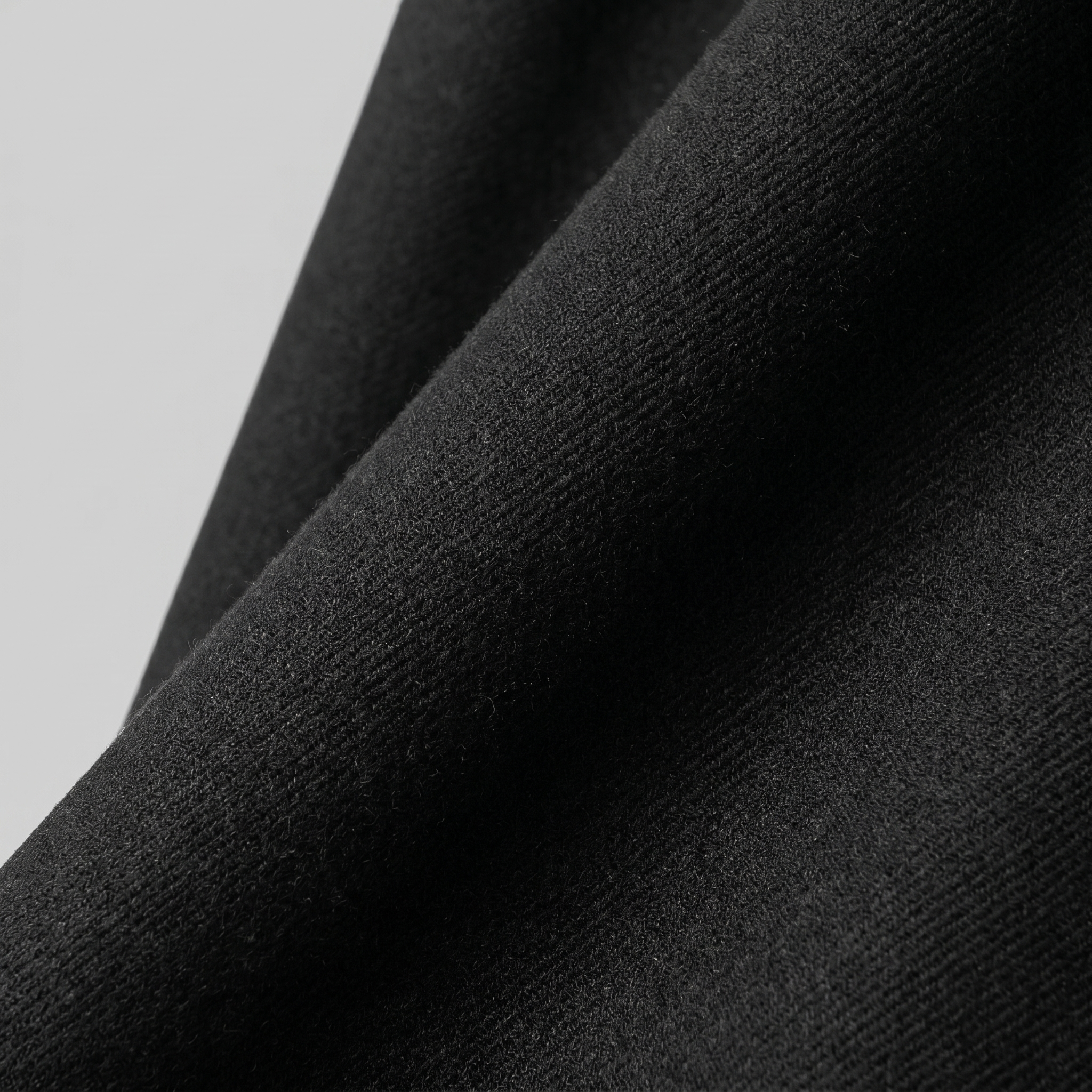 Belted Wide-Leg Trousers in Classic Charcoal