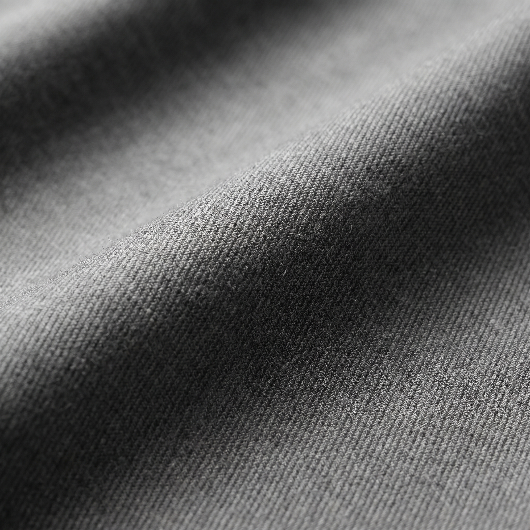Belted Wide-Leg Trousers in Classic Charcoal