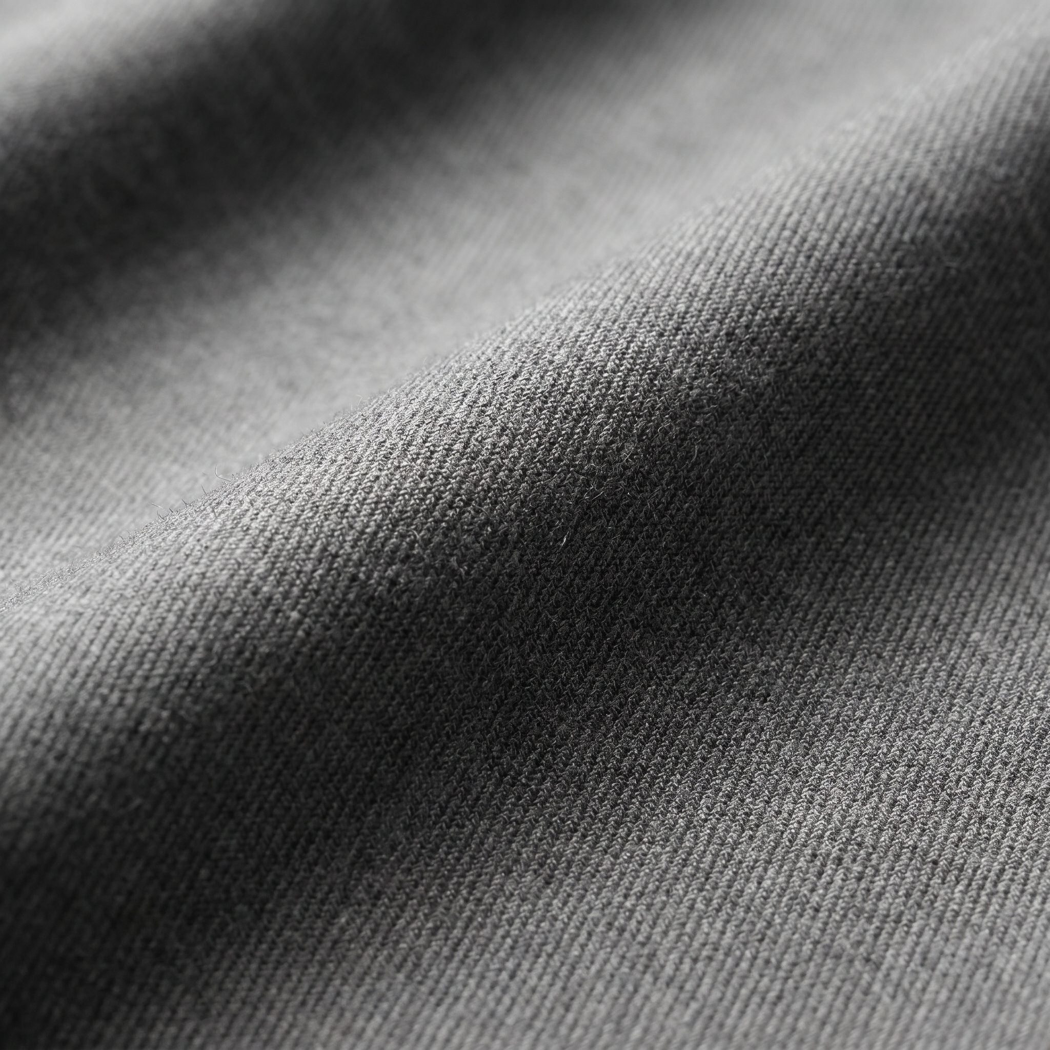 Belted Wide-Leg Trousers in Classic Charcoal