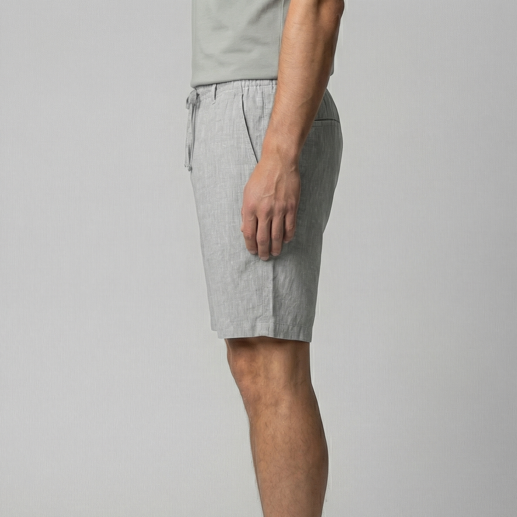 Men's Relaxed Fit Summer Shorts in Classic Beige