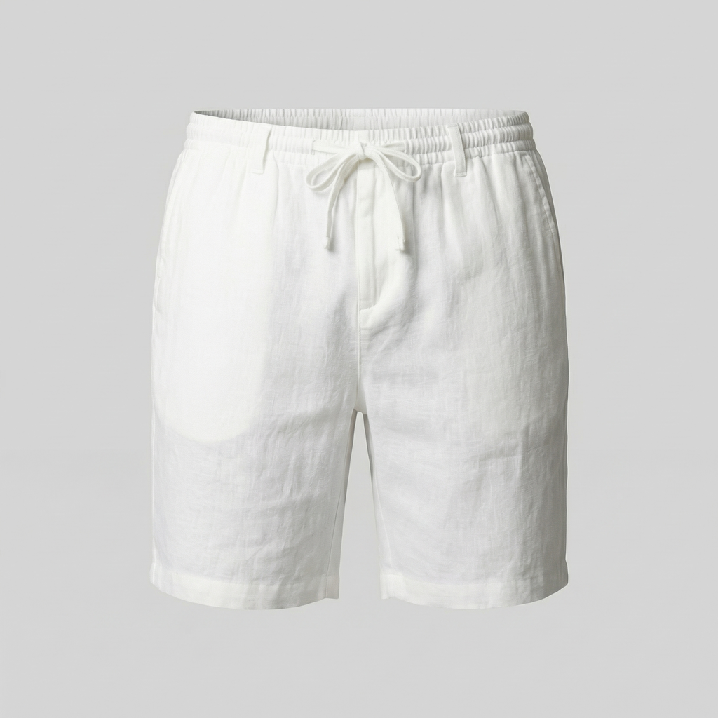 Men's Relaxed Fit Summer Shorts in Classic Beige