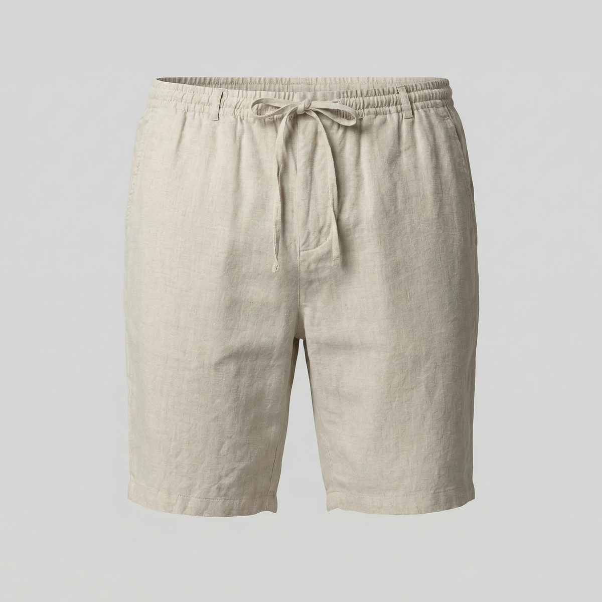 Men's Relaxed Fit Summer Shorts in Classic Beige