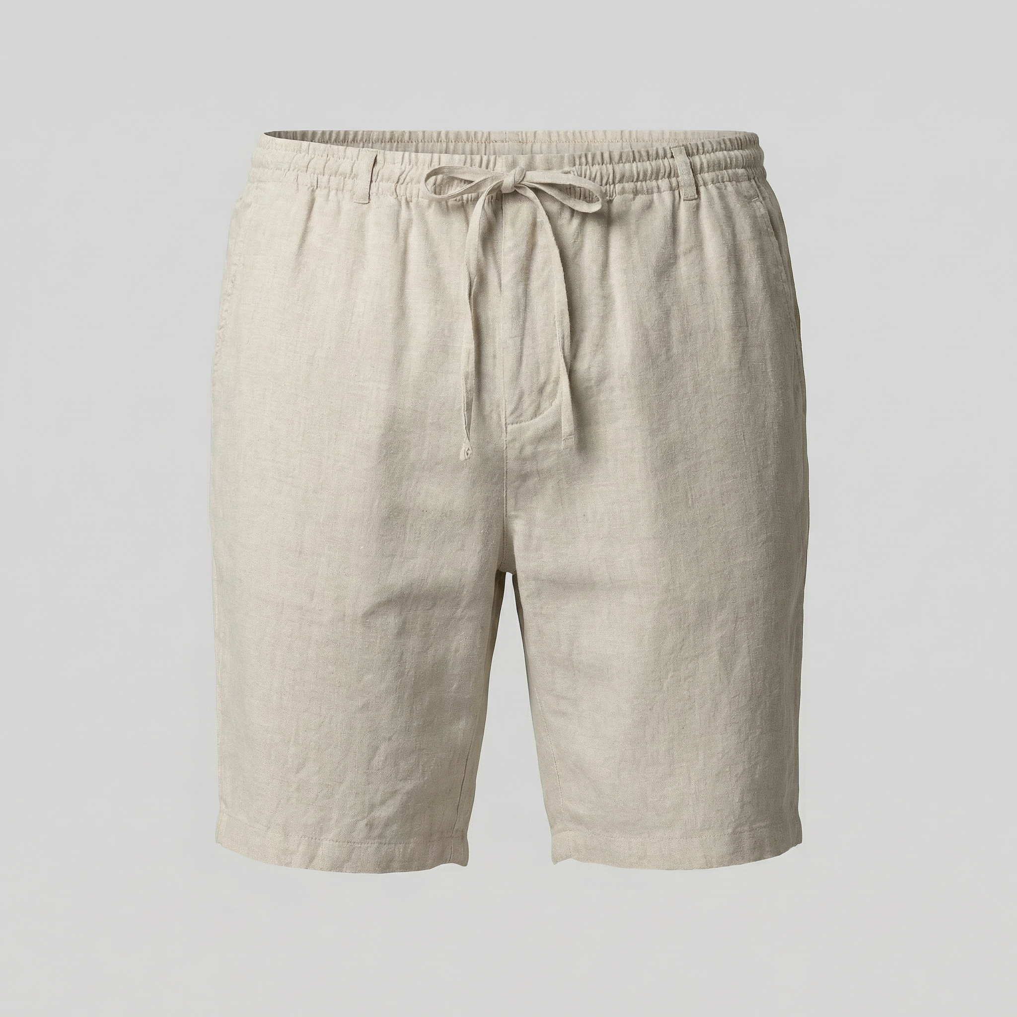 Men's Relaxed Fit Summer Shorts in Classic Beige