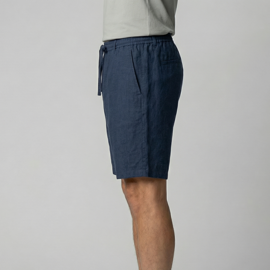 Men's Relaxed Fit Summer Shorts in Classic Beige