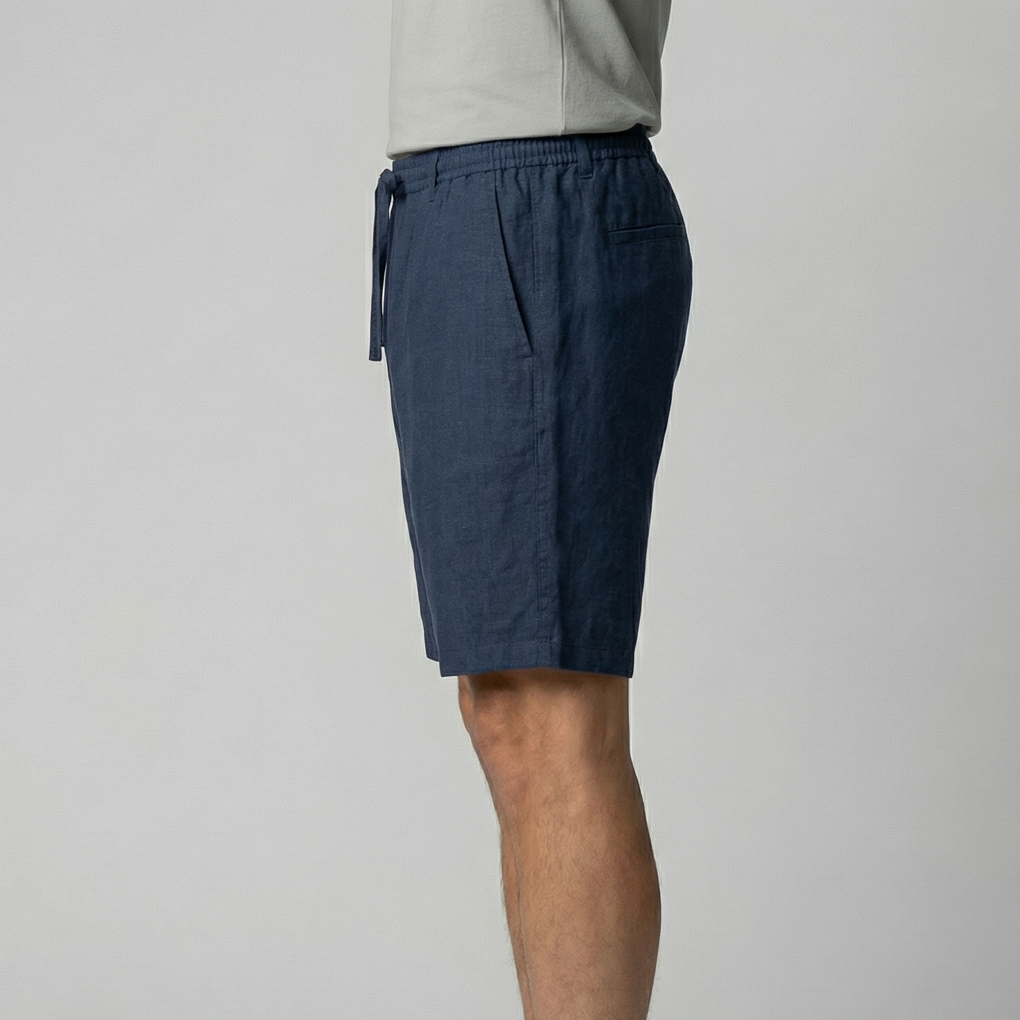 Men's Relaxed Fit Summer Shorts in Classic Beige